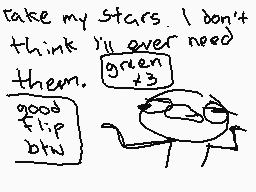 Drawn comment by Tyler