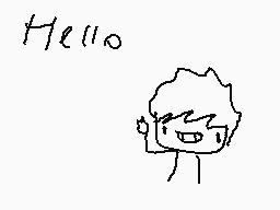 Drawn comment by M19U3)
"Hello."