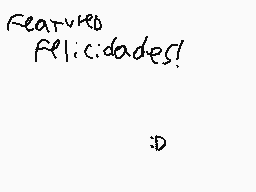 Drawn comment by ◇ML◆
"Featured felicidades!"