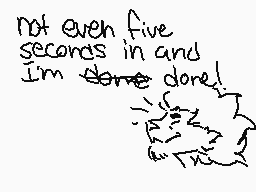 Drawn comment by TiredHusky