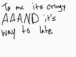 Drawn comment by HarperDerp