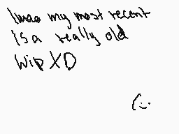 Drawn comment by Deadeye