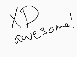 Drawn comment by MagmaRised
"XP awesome!"