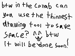 Drawn comment by KittyLiver