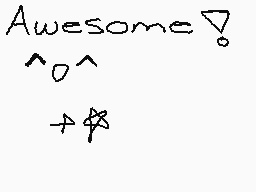 Drawn comment by $oni¢Wolf™
"Awesome! ^_^ ->✿"