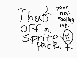 Drawn comment by Endergamer