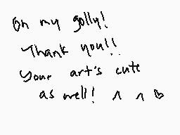 Drawn comment by Noodz♥