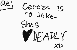 Drawn comment by ★Cereza★