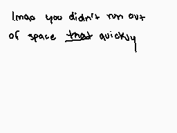 Drawn comment by ☆Flareon☆