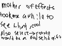 Drawn comment by MⒶZ