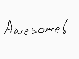 Drawn comment by Isabella