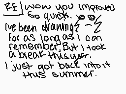 Drawn comment by ♠CLÖWN♠