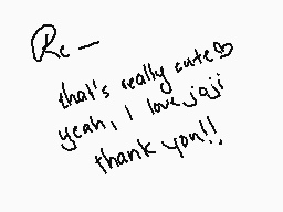 Drawn comment by shiloh