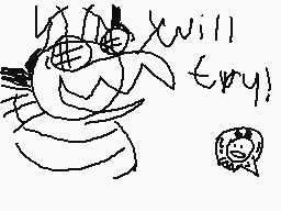 Drawn comment by Roly
"I will try!"