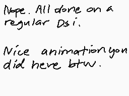 Drawn comment by who cares