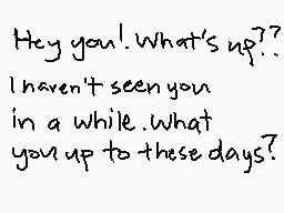 Drawn comment by who cares