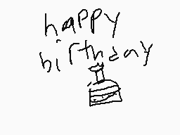 Drawn comment by 😃➡zad⬅😃
"happy birthday"