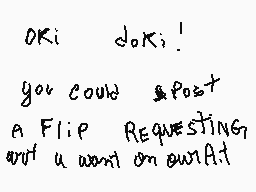 Drawn comment by もcnox