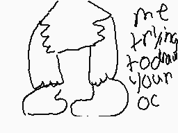 Drawn comment by ShadeF0x
"me trying today your oc"