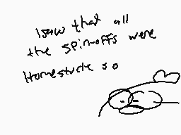 Drawn comment by FLUFFELLA
"I saw that all the spin-offs were Homestuck so"