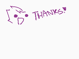 Drawn comment by ChihiroVX
"THANKS!"
