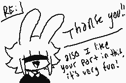 Drawn comment by raveglitch