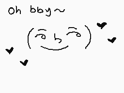 Drawn comment by Rissa
"Oh bby~ ( ^_^ )♡"