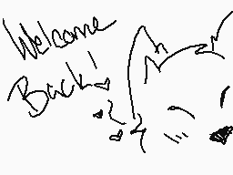 Drawn comment by Rikuwolf
"Welcome Back!"