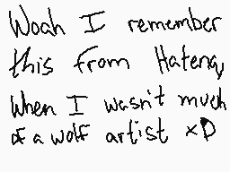 Drawn comment by Rikuwolf