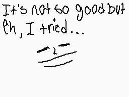 Drawn comment by CHERY☆CAKE