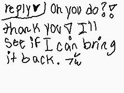 Drawn comment by ☔•Cherry•☔