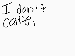 Drawn comment by Natalie