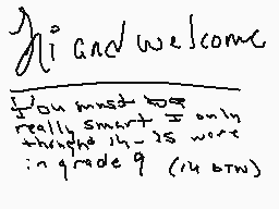 Drawn comment by Kaliya