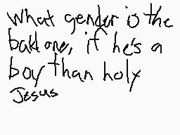 Drawn comment by ☆ King ☆