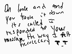 Drawn comment by Foxiana♥