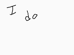 Drawn comment by Mem3,7
"I do"