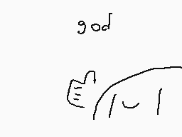 Drawn comment by Mau
"god"