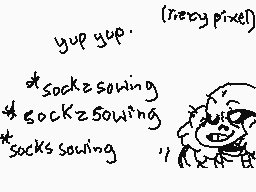 Drawn comment by つyto