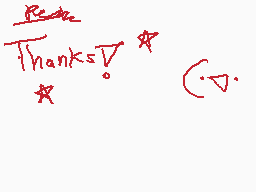 Drawn comment by ∴✕VDNëk✕∴
"Thanks V"