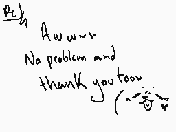 Drawn comment by M○●k¡☆♥◇