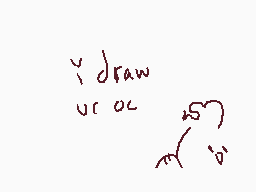 Drawn comment by M○●k¡☆♥◇