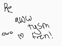 Drawn comment by ☆SⒶpphiⓇE☆