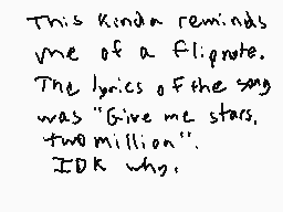 Drawn comment by Matt