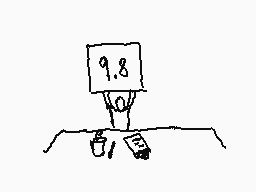 Drawn comment by Matt
"9.8"