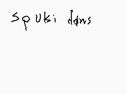 Drawn comment by Ca Mv
"Spuki dana"