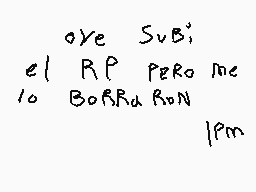 Drawn comment by Ⓐlex.G(°へ°