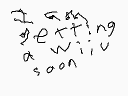 Drawn comment by Regoon
"I'm getting a wifi soon"
