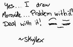 Drawn comment by SkyLLeX★TF