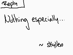 Drawn comment by InvadR★LeX