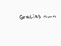 Drawn comment by ♥canela♥
"Gracias"